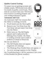 Preview for 16 page of NIPRO Diagnostics TrueResult Twist Owner'S Manual