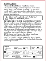 Preview for 3 page of NIPRO Diagnostics TRUEresult Owner'S Booklet