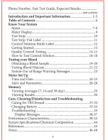 Preview for 8 page of NIPRO Diagnostics TRUEresult Owner'S Booklet