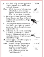 Preview for 19 page of NIPRO Diagnostics TRUEresult Owner'S Booklet