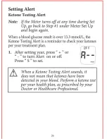 Preview for 28 page of NIPRO Diagnostics TRUEresult Owner'S Booklet