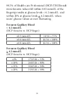 Preview for 41 page of Nipro TRUEresult mini Owner'S Booklet