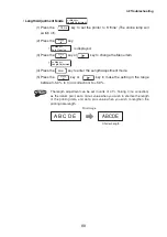 Preview for 89 page of Nisca M-350 User Manual