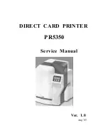 Preview for 1 page of Nisca PR5350 Service Manual