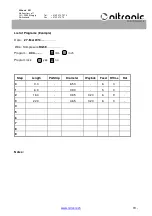 Preview for 19 page of Nitronic ST730T Operating Manual