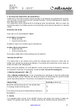 Preview for 21 page of Nitronic ST730T Operating Manual