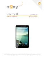 Preview for 1 page of Njoy Hector 8 SYTB-8QADY4H-BJ01B User Manual