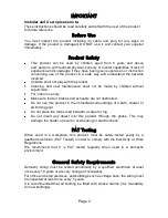 Preview for 2 page of NJS NJS402 Manual