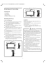 Preview for 6 page of NOA VISION N32LHXB User Manual