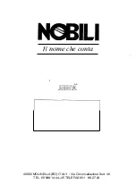 Preview for 30 page of Nobili BNG 230 Instructions For Use And Maintenance Manual