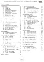 Preview for 3 page of Nobis A11 C ZENITH Installation, Use And Maintenance Manual