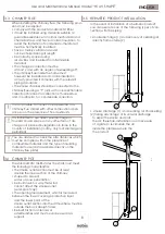 Preview for 8 page of Nobis H14 V SHAPE Instructions For Installation, Use And Maintenance Manual