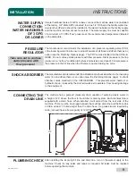 Preview for 13 page of Noble UH30-E Installation, Operation And Service Manual