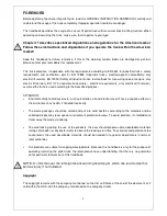 Preview for 3 page of Noblelift ACX 10E Operating Instructions Manual