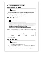 Preview for 5 page of Noblelift ETF-30 Operating Instructions Manual