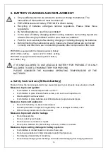 Preview for 19 page of Noblelift PSE12BD Instruction Handbook Manual