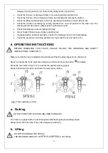 Preview for 12 page of Noblelift PTE15-C Instruction Handbook Manual