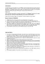 Preview for 3 page of Noblex PRO 150 User Manual