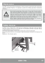 Preview for 17 page of Nogueira SDN-170A Instruction Manual