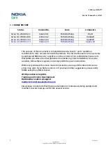 Preview for 3 page of Nokia 2228 BAR Service Manual