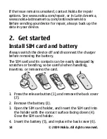 Preview for 14 page of Nokia 2330 Classic User Manual