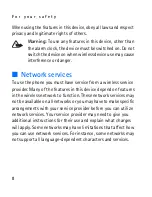 Preview for 9 page of Nokia 2610 - Cell Phone 3 MB User Manual