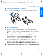 Preview for 11 page of Nokia HDW 3 - Headset - Over-the-ear User Manual