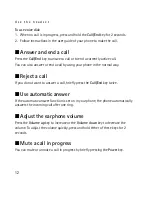 Preview for 12 page of Nokia HS 11W User Manual