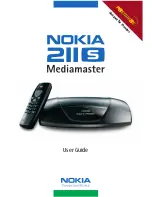 Nokia MEDIAMASTER 211S User Manual preview