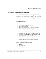 Preview for 19 page of Nokia RoofTop R242-V01 Installation Manual