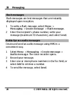 Preview for 28 page of Nokia SLIDE 2220 User Manual