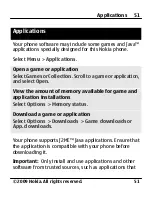 Preview for 51 page of Nokia SLIDE 2220 User Manual