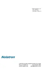 Preview for 12 page of Nolatron TB-2 Series Owner'S Manual