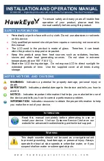 Norcross D10DX.06T Installation And Operation Manual preview