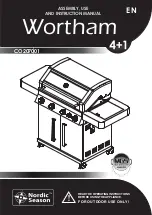 NORDIC SEASON Wortham CO207001 Use And Instruction Manual preview