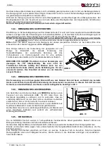 Preview for 35 page of Nordica GIADA Instructions For Installation, Use And Maintenance Manual