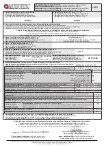 Preview for 50 page of Nordica GIADA Instructions For Installation, Use And Maintenance Manual