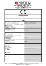 Preview for 50 page of Nordica WANDA Instructions For Installation, Use And Maintenance Manual