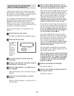 Preview for 22 page of NordicTrack 1500i Treadmill User Manual