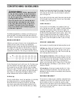 Preview for 29 page of NordicTrack 1500i Treadmill User Manual