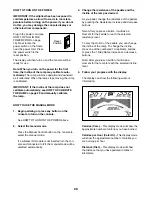 Preview for 20 page of NordicTrack 23897.0 User Manual