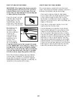 Preview for 22 page of NordicTrack 24891.3 User Manual