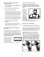 Preview for 31 page of NordicTrack 24891.3 User Manual