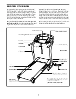 Preview for 5 page of NordicTrack 2500 R User Manual