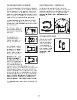 Preview for 21 page of NordicTrack 2500 R User Manual