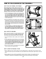 Preview for 22 page of NordicTrack 2500 R User Manual