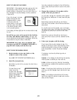 Preview for 23 page of NordicTrack 29826.3 User Manual