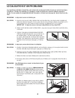 Preview for 29 page of NordicTrack 30323.0 (French) Manuel De L'Utilisateur