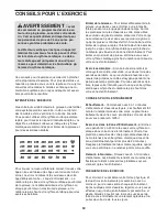 Preview for 32 page of NordicTrack 30323.0 (French) Manuel De L'Utilisateur