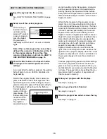 Preview for 15 page of NordicTrack 4200r Treadmill User Manual